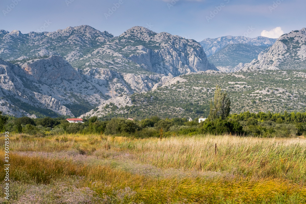 Velebit Paklenica national park in Croatia