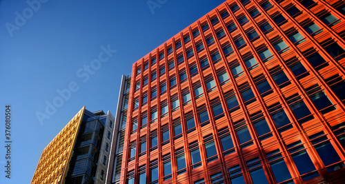Orange Office Building