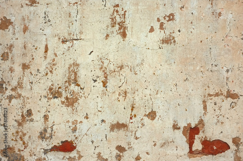 Plaster background grunge texture. White concrete wall background