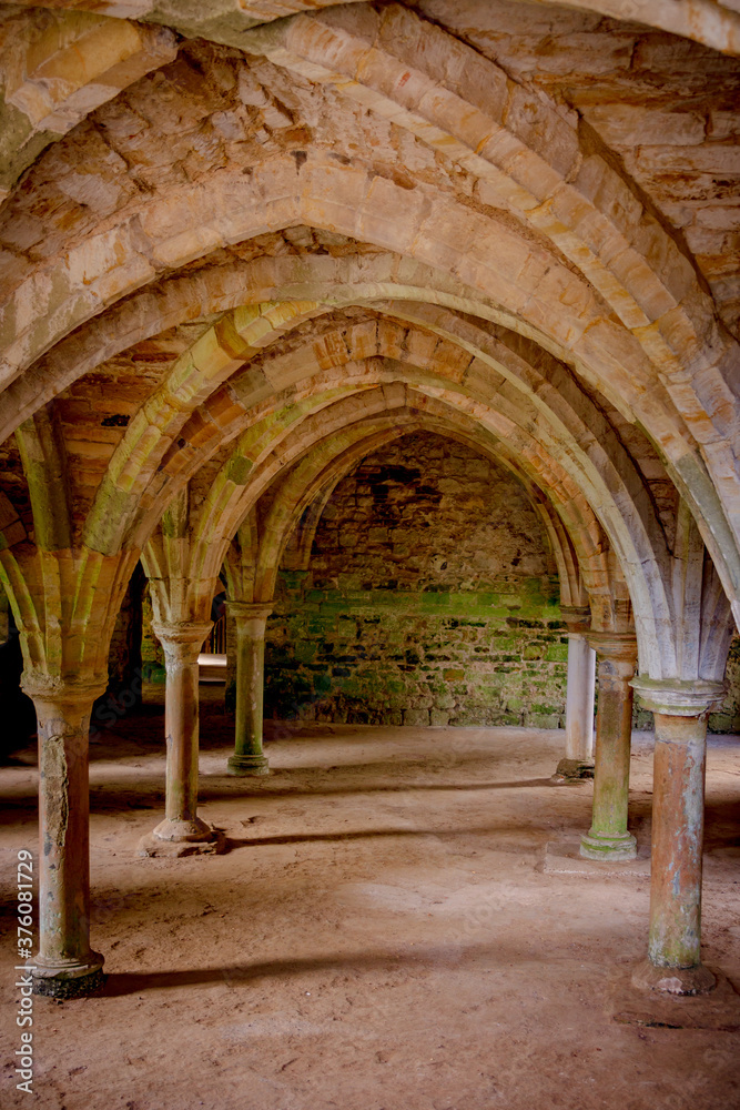 Obraz premium battle abbey basement