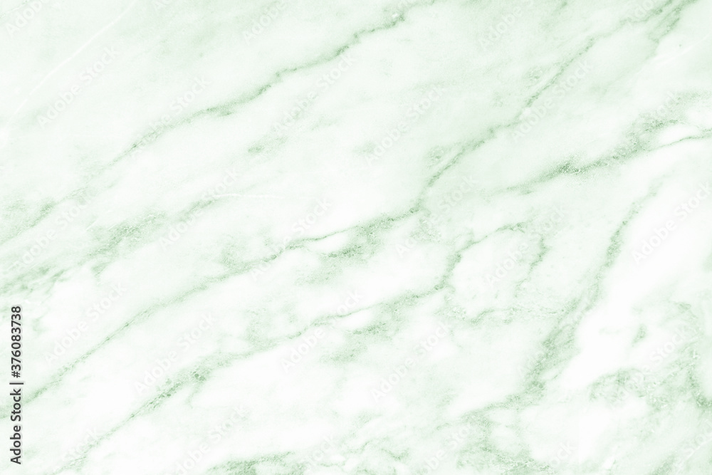 Obraz premium Green white marble wall surface gray pattern graphic abstract light elegant for do floor plan ceramic counter texture tile silver background.