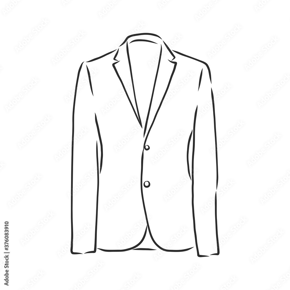 Vector illustration men's jacket. Clothes in business style, Vector illustration men's double-breasted jacket. Clothes in business style Vector illustration men's jacket. Clothes in business style, Vector illustration men's double-breasted jacket. Clothes in business style