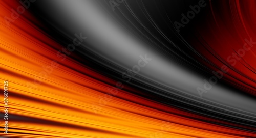 Abstract fractal pattern. Wavy blur background