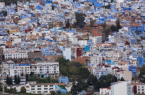 Chefchaouen - known as Blue City - located in the Rif mountains of northwest Morocco  © Claudia