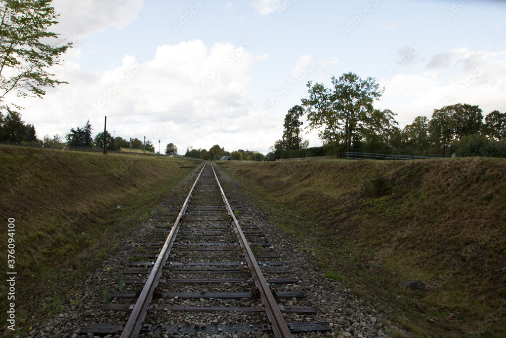 railway in the field