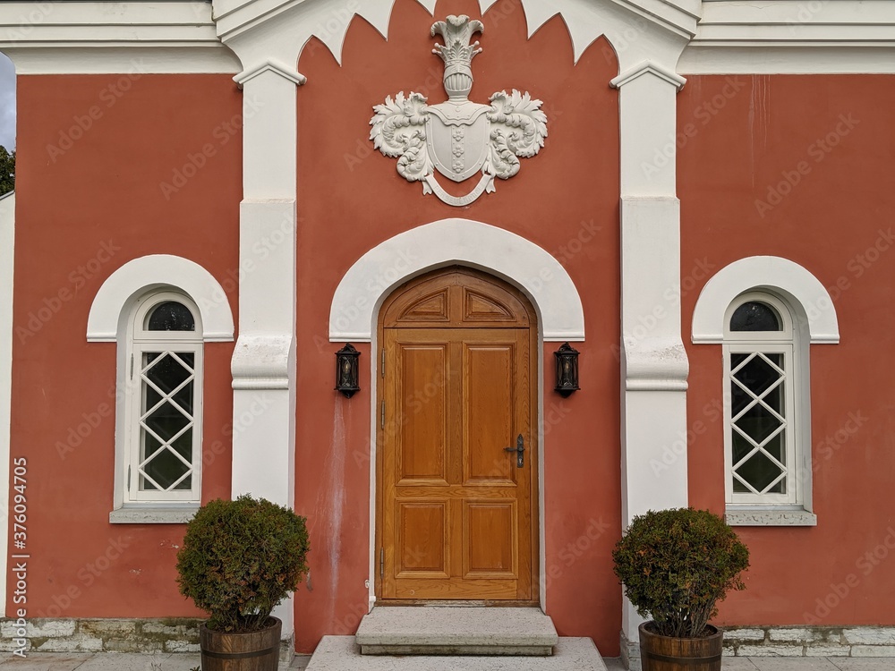 entrance to the old house