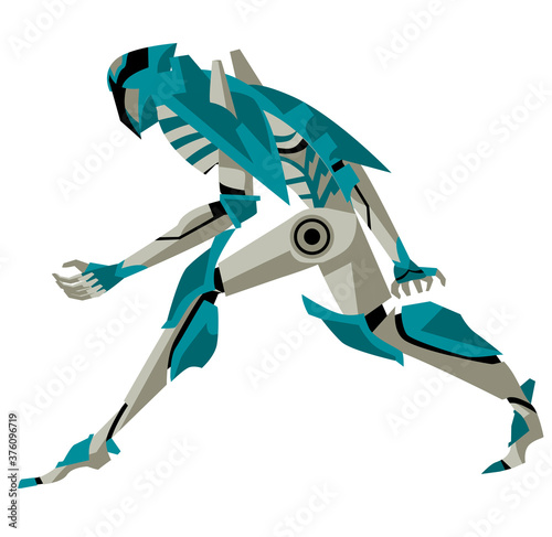 robot suit science fiction cyborg