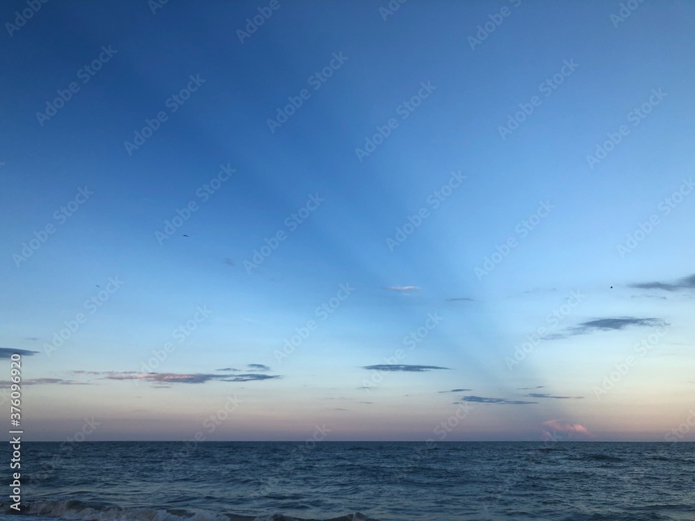Ocean Sunset Rays SC