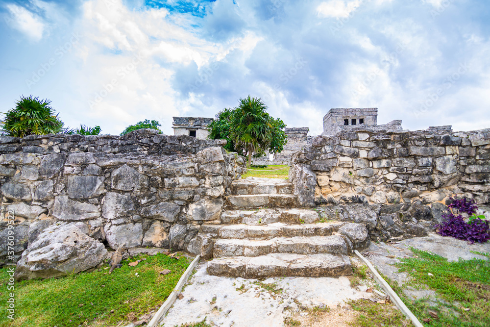 Ruins of Tulum, Yucatan, Mexico.