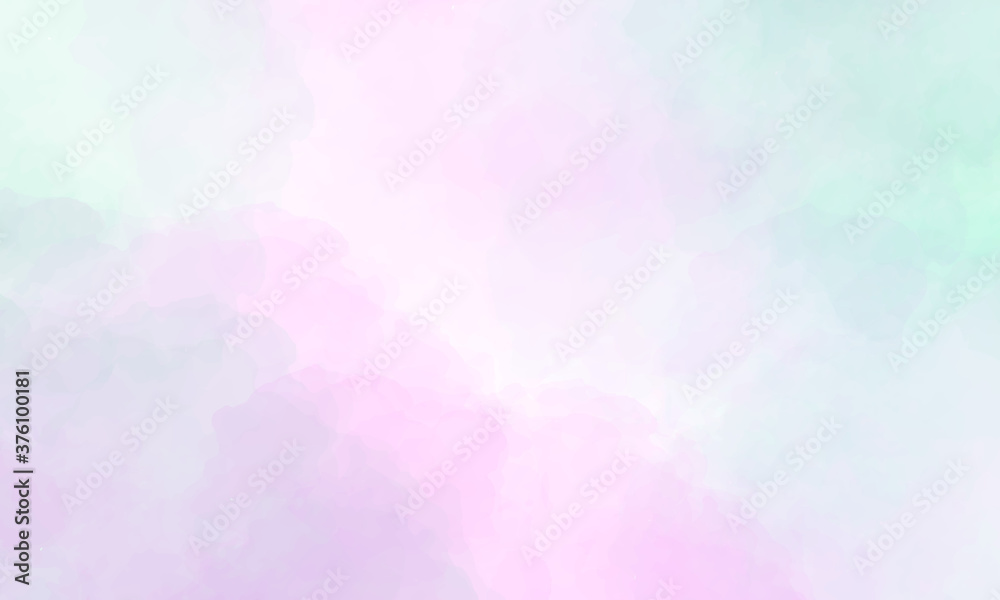 soft blue and pink watercolor background