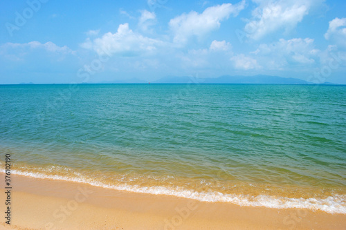 Sea  beach and blue sky