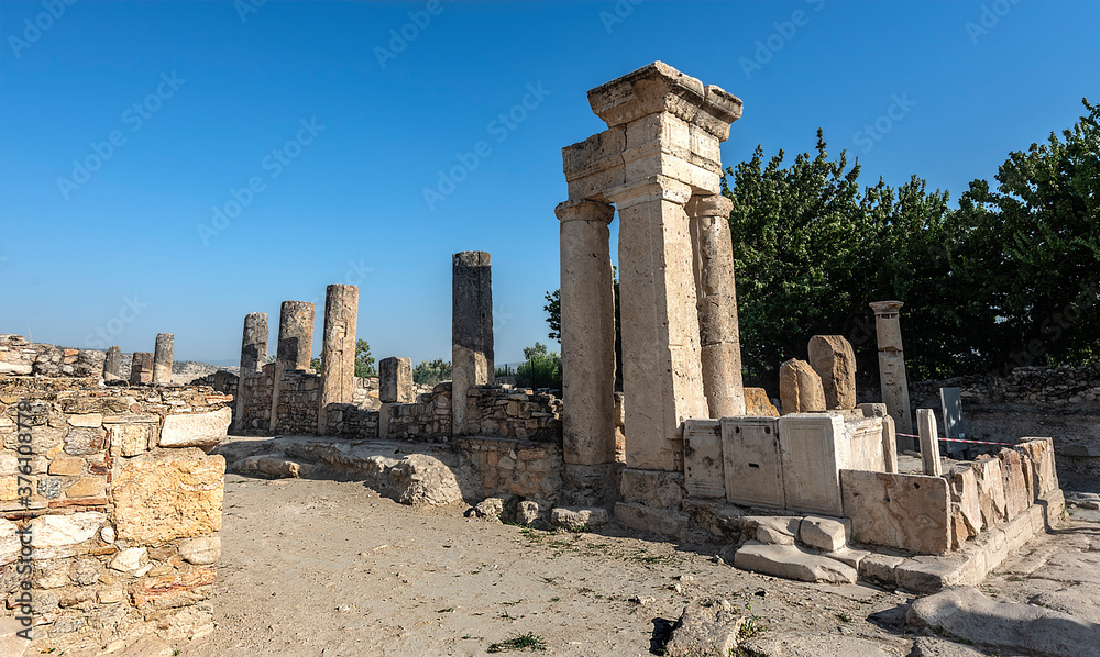Tripolis ancient city Buldan Denizli,Turkey