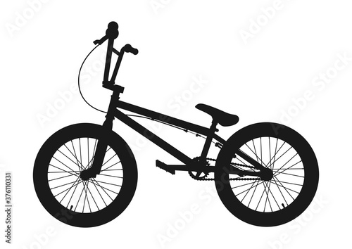 BMX Bicycle Silhouette