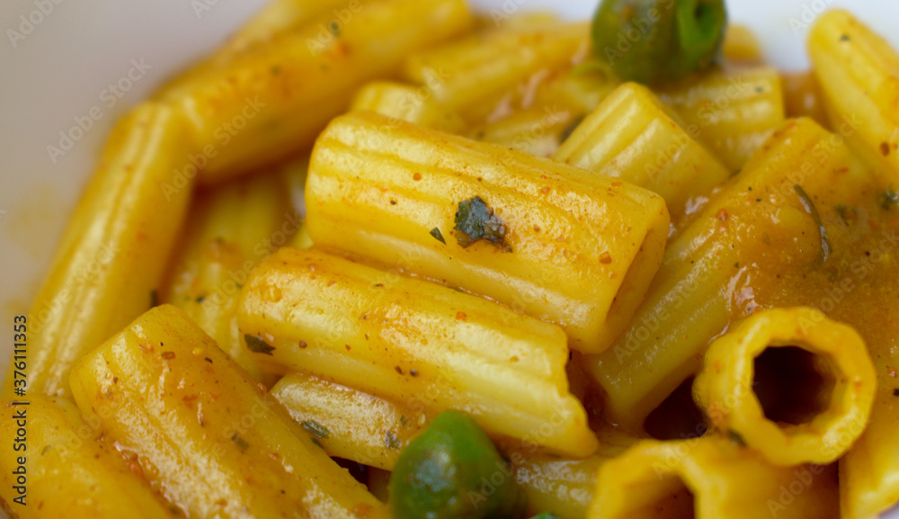 Cheesy Vegetable Pasta Photography Close up Cheesy Vegetable Pasta Photography Close up