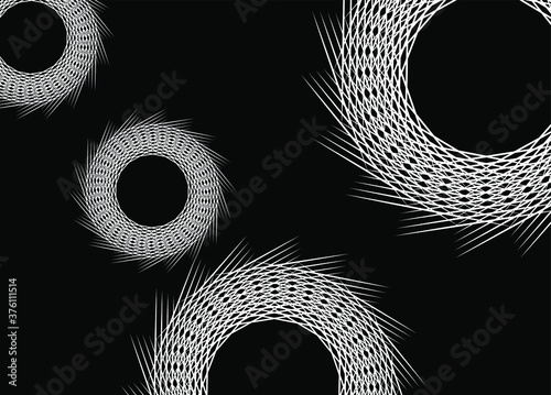 black and white abstract background