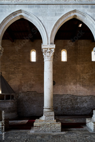 The basilica of Aquileia, Italy