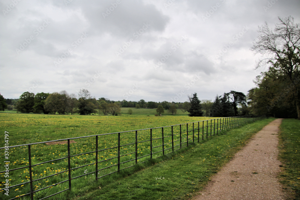 A view of the Shropshire Countryside near Shrewsbury