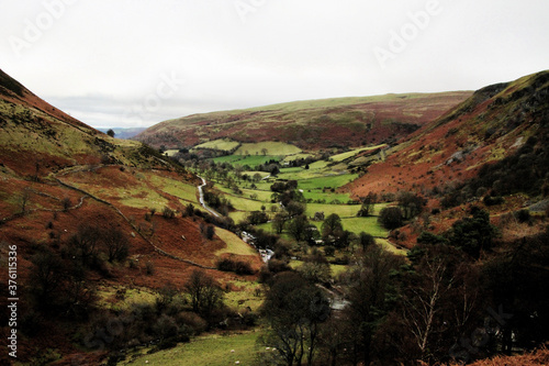A view of North Wales near Lake Vyrnwy