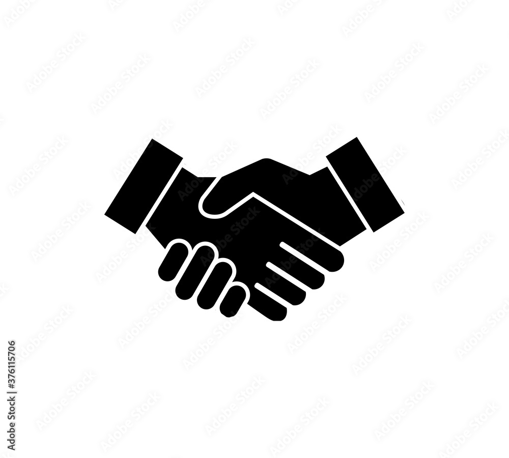 Handshake icon. Hand shake. Vector illustration eps 10 Handshake icon. Hand shake. Vector illustration eps 10