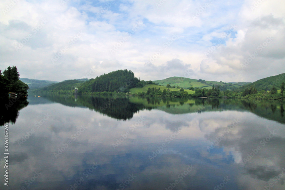 A view of Lake Vyrnwy