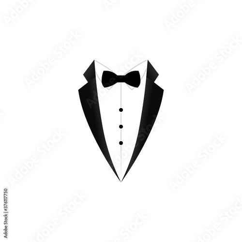 man suit icon isolated background. Vector illustration eps 10