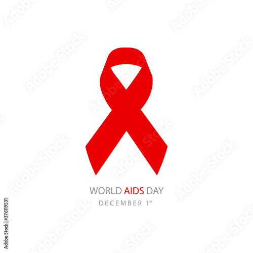 Aids day sign icon. Vector illustration eps 10