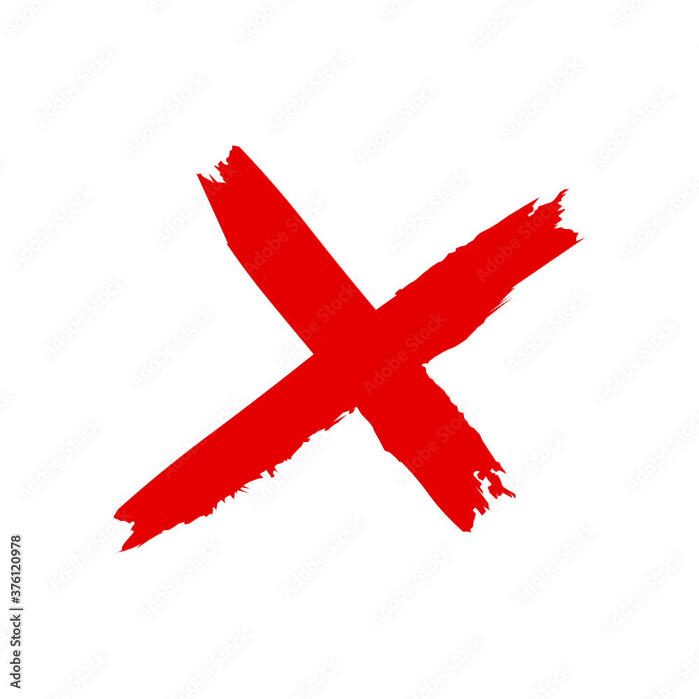No smeared sign icon. Vector illustration eps 10 No smeared sign icon. Vector illustration eps 10