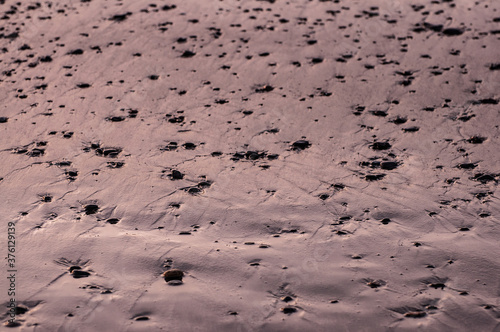 stones on sand