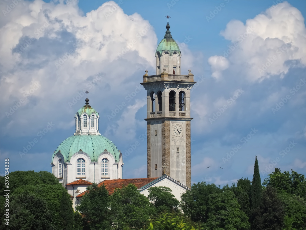 Church of Barbana near Grado in Italy