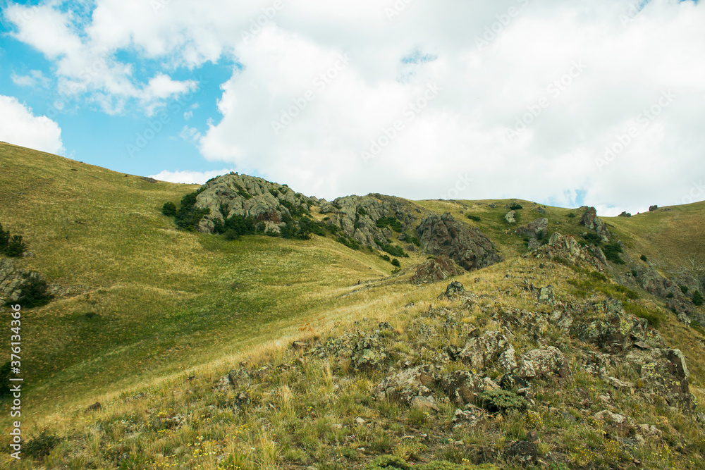 beautiful peaks of Mount Ara