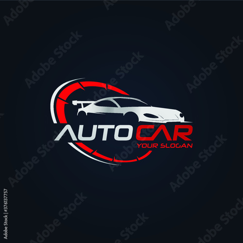 Car Garage Premium Concept Logo Design