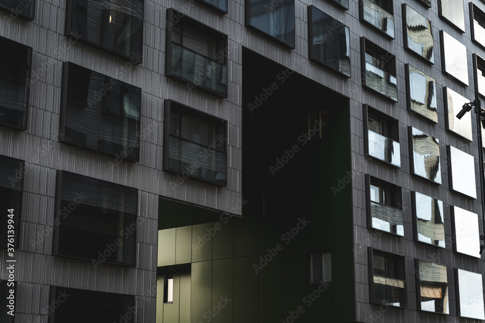 Obraz premium Modern design building exterior