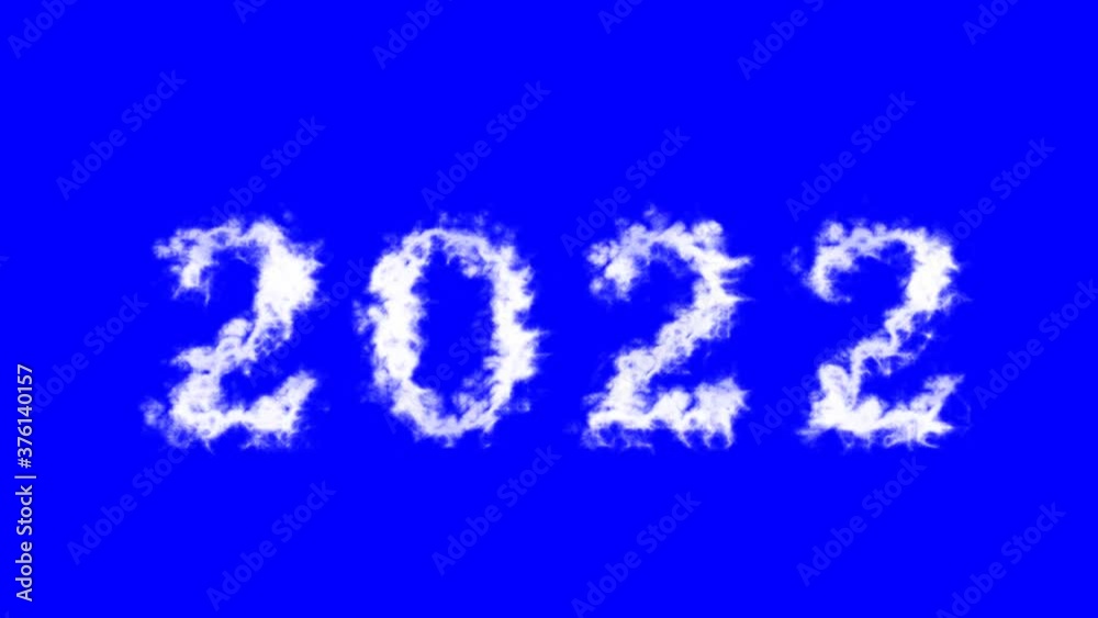 2022 cloud text effect blue isolated background. animated text effect with high visual impact. letter and text effect. 2022 cloud text effect blue isolated background. animated text effect with high visual impact. letter and text effect.