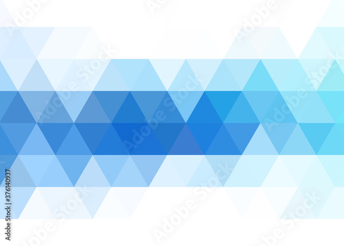 Abstract blue geometric background, can be used for cover design, poster, advertising