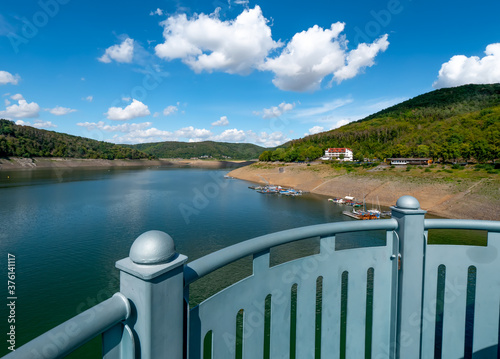 Edersee Blick von der Staumauer photo