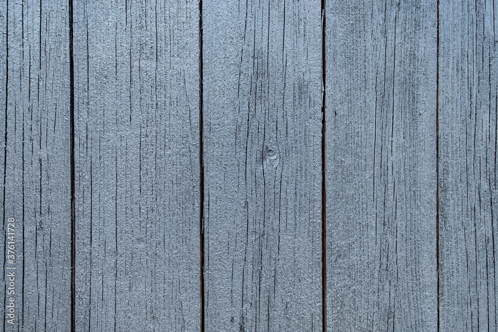 Naklejka premium Gray painted Wood texture of wood wall for background and texture.