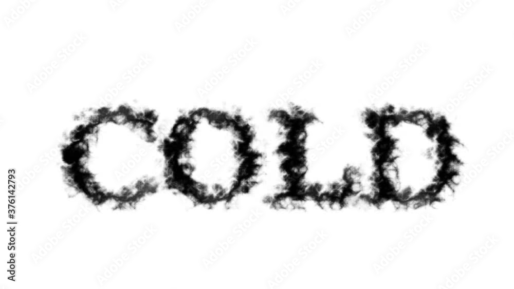 Cold smoke text effect white isolated background. animated text effect with high visual impact. letter and text effect. Cold smoke text effect white isolated background. animated text effect with high visual impact. letter and text effect.