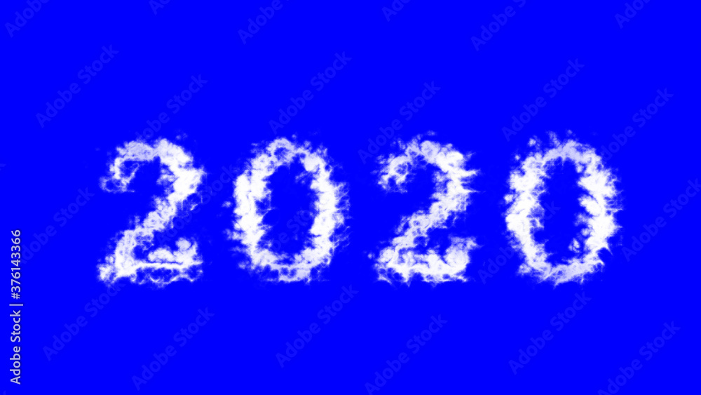 2020 cloud text effect blue isolated background. animated text effect with high visual impact. letter and text effect. 2020 cloud text effect blue isolated background. animated text effect with high visual impact. letter and text effect.