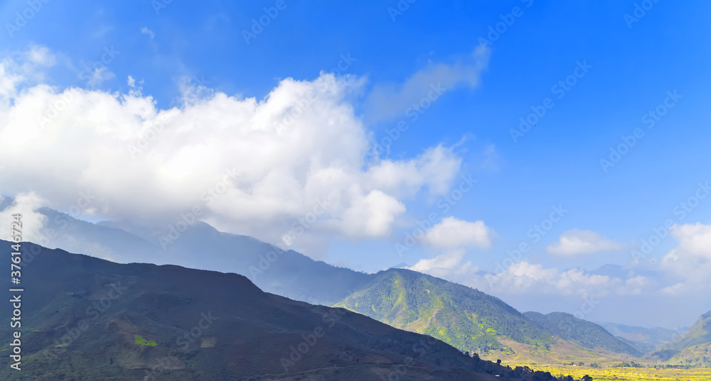 Obraz premium Rocky Mountains Tonkinese Alps Sapa, Vietnam