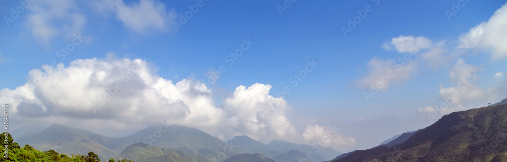 mountain hills valley on summer mountain hills valley on summer