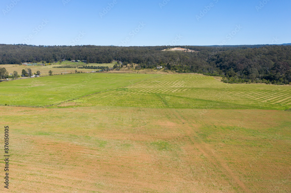 Farmland near Wallacia in regional New South Wales in Australia