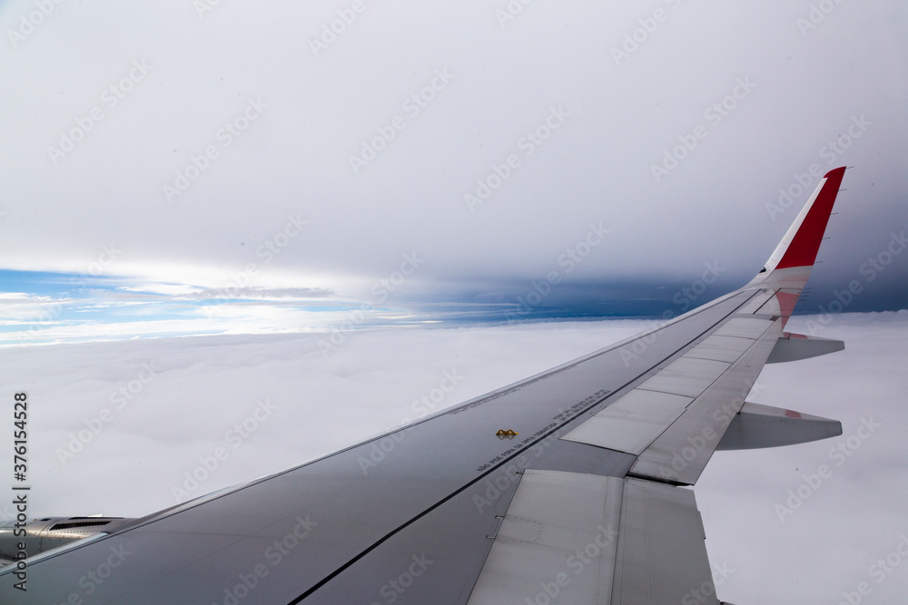 Cloudy Sky from the plane