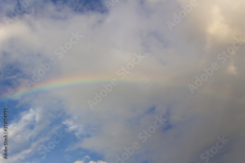 rainbow over the clouds © ric