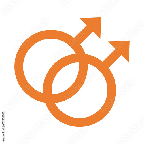 gay gender symbol of sexual orientation multy style icon