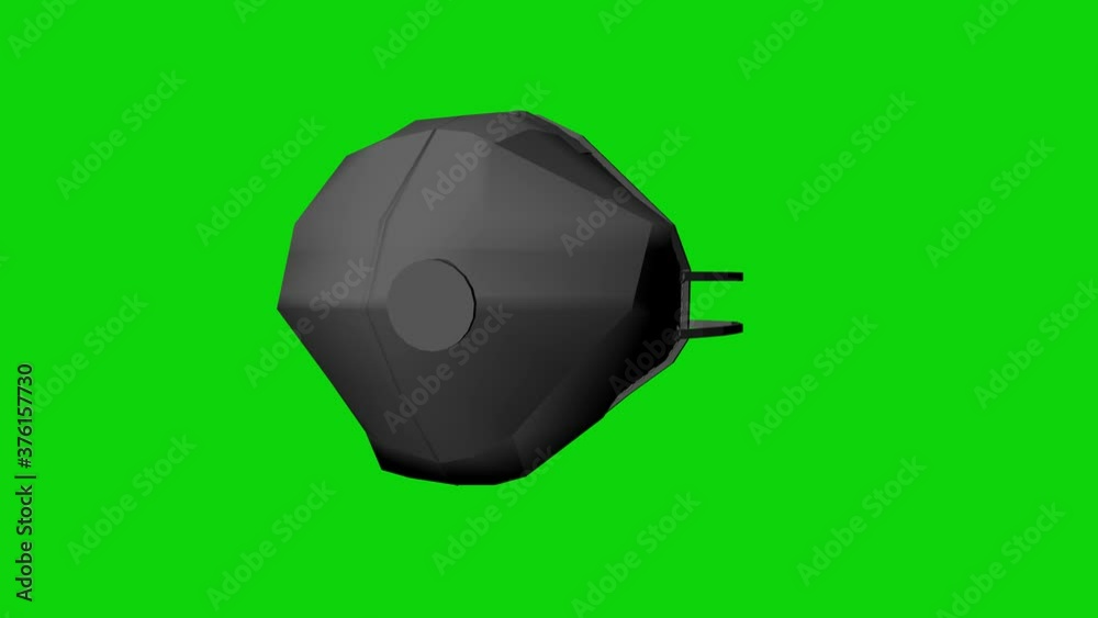 360 Mask Rotation 360 Rotation Of Respiratory Safety Mask 3D Animation On Green Screen ...