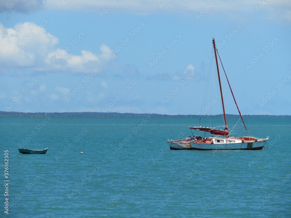 boat on the sea