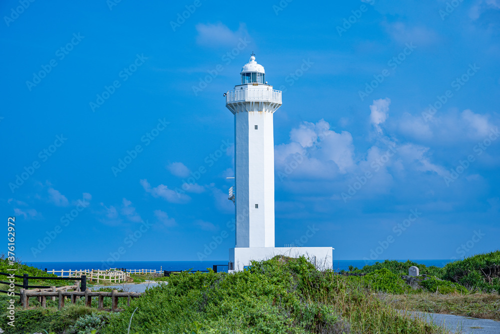 平安名崎灯台、沖縄・宮古島