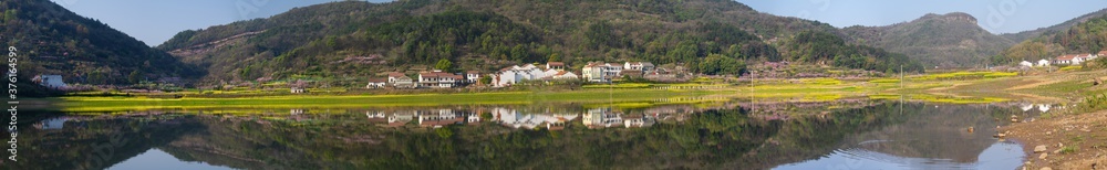Spring scenery of Hubei Daye Zhaoshan Forest Park Spring scenery of Hubei Daye Zhaoshan Forest Park