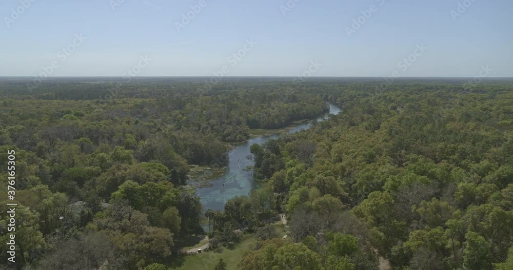 Rainbow Springs Florida Aerial v8 sweeping view over rainbow river state park - DJI Inspire 2, X7, 6k - March 2020 Rainbow Springs Florida Aerial v8 sweeping view over rainbow river state park - DJI Inspire 2, X7, 6k - March 2020