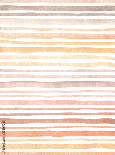 Abstract background with watercolor lines in pastel colors. Gray, pink, orange muted shades. Hand-drawn illustration. Perfect for your project, decorations, cards, covers, invitations.
